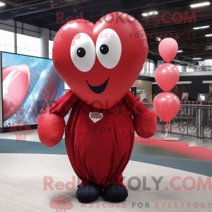 Red Heart Shaped Balloons...