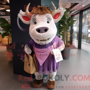Stier-Maskottchen-Kostüm...