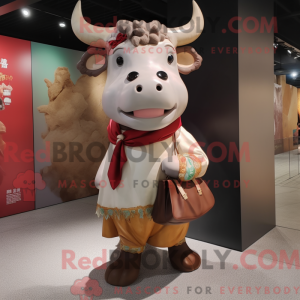 Disfraz de mascota toro...