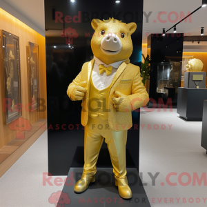 Disfraz de mascota Gold Sow...
