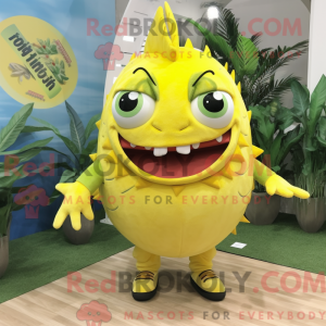 Uma figura de máscara de...