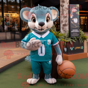 Disfraz de mascota Teal...