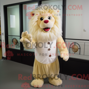 Cream Tamer Lion máscara de...