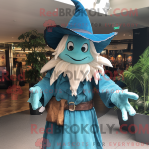 Turkis heks maskot kostume...