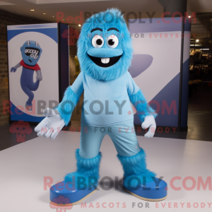 Maskottchenkostüm Blue Ice...