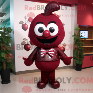 Maroon Cherry Maskottchen...