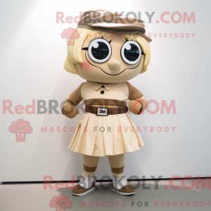 Mascotte de personnage de...