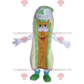 Obří sendvič maskot. Hot dog maskot - Redbrokoly.com