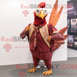 Disfraz de mascota faisán...