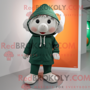 Irsk Flag maskot kostume...