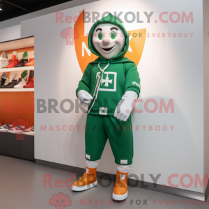 Irish Flag maskotdraktfigur...