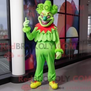 Lime Green Evil Clown...