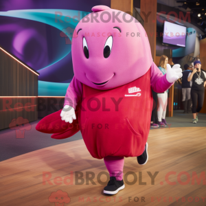 Personaggio mascotte balena...