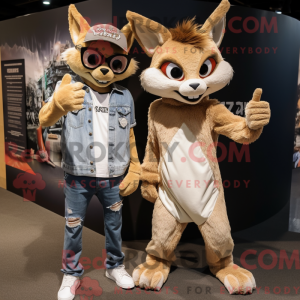Disfraz de mascota de...