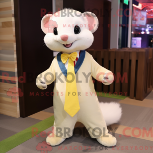 Crème fret mascottekostuum...