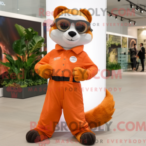 Disfraz de mascota Orange...