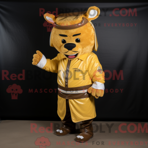 Personaggio mascotte Gold...