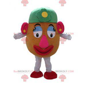 Famoso personaggio mascotte Madame Potato in Toy Story -