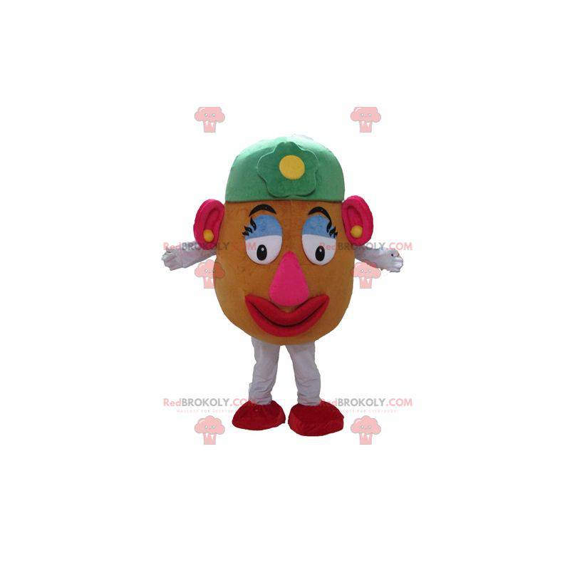 Famoso personaggio mascotte Madame Potato in Toy Story -