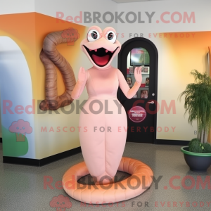 Peach Titanoboa mascot...