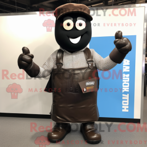 Black Chocolate Bar maskot...