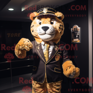 Máscara Gold Tiger com...
