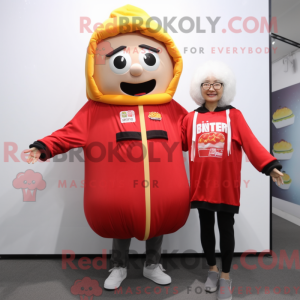 Burgers mascot costume...