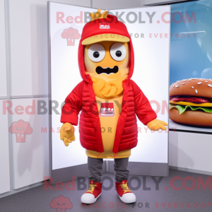 Burger-Maskottchen-Kostüm...