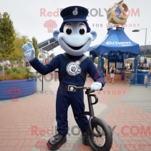 Navy Unicyclist mascot...