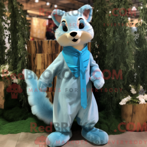 Disfraz de mascota Sky Blue...