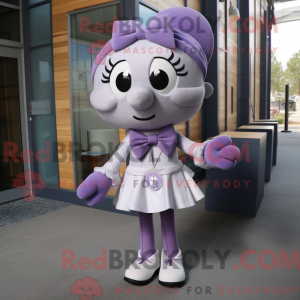 Lavender Plum mascot...