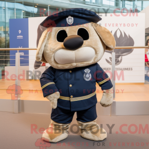 Navy Pho mascottekostuum...