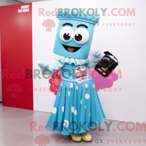 Kamera maskot kostume...