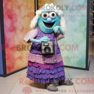 Kamera maskot kostume...
