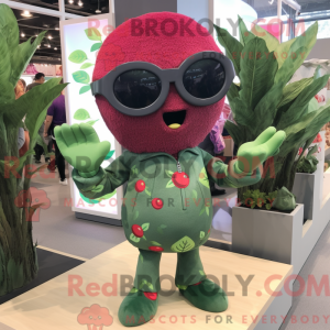 Olive Raspberry mascot...