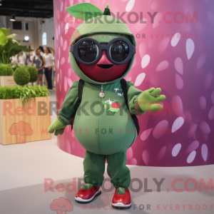 Olive Raspberry mascot...