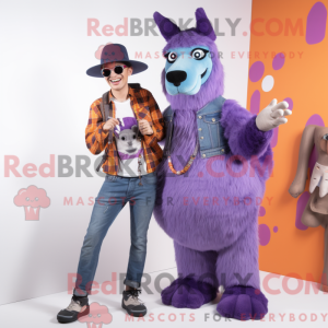Costume de mascotte de lama...