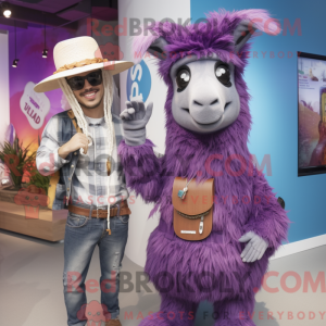 Costume de mascotte de lama...