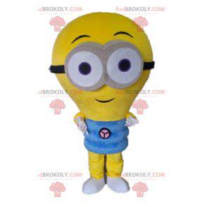 Giant yellow bulb mascot. Minions mascot - Redbrokoly.com