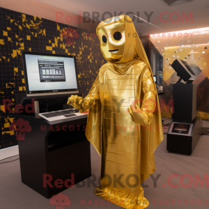 Disfraz de mascota Gold...