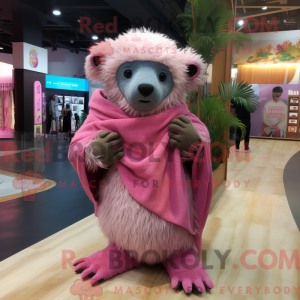 Roze luiaardbeer...