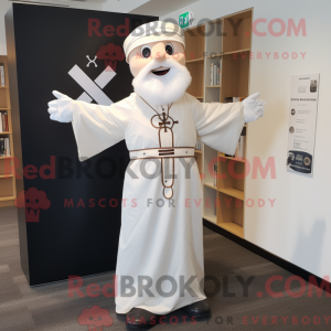 Maskotdraktfigur White...