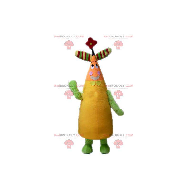 Mascote de personagem colorido e florido - Redbrokoly.com