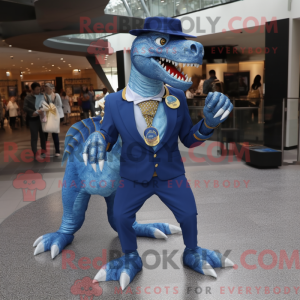 Blå Spinosaurus...
