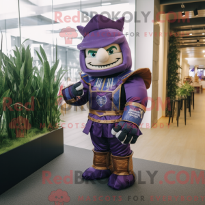 Postava maskota Purple...