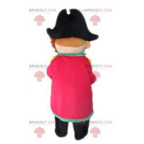 Pirate mascot with a hat. Captain mascot - Redbrokoly.com