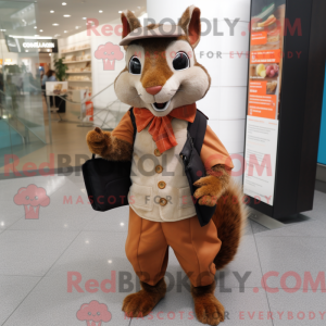 Eichhörnchen-Maskottchen-Ko...