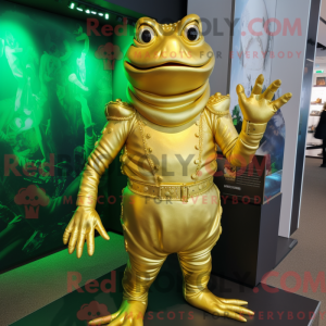 Máscara Gold Frog com...