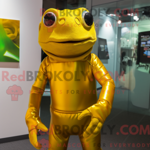 Disfraz de mascota Gold...