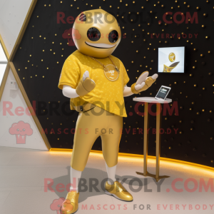 Disfraz de mascota Gold...
